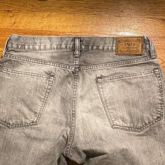 Men's Gray POLO RALPH LAUREN VARICK SLIM STRAIGHT 33/30 - Picture 5 of 7